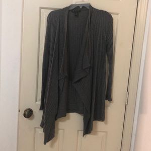 INC International Concepts Gray Cardigan